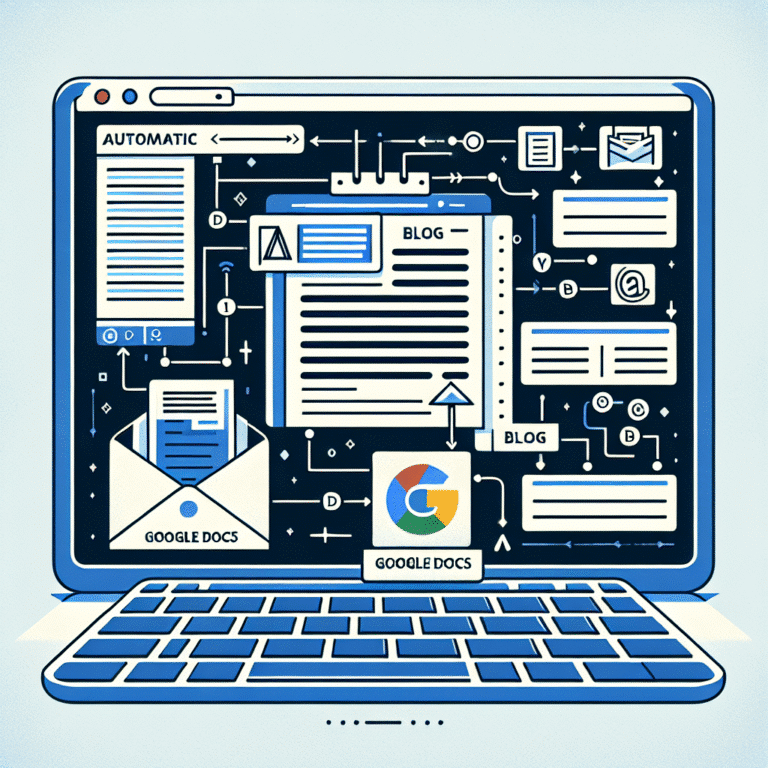 best practices for automatic blog posting from google docs