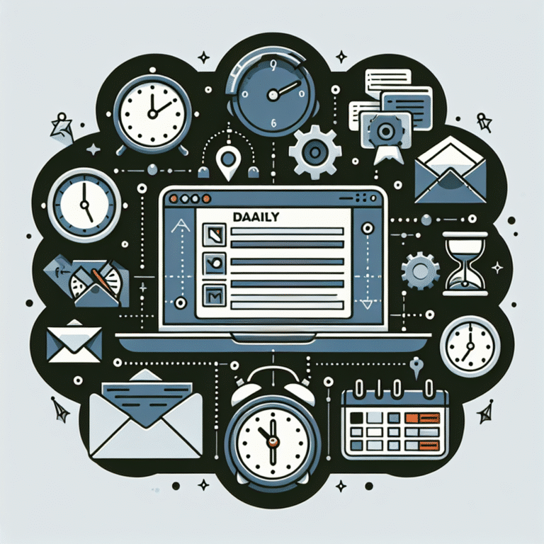 create a daily automated summary of project deadlines in one email