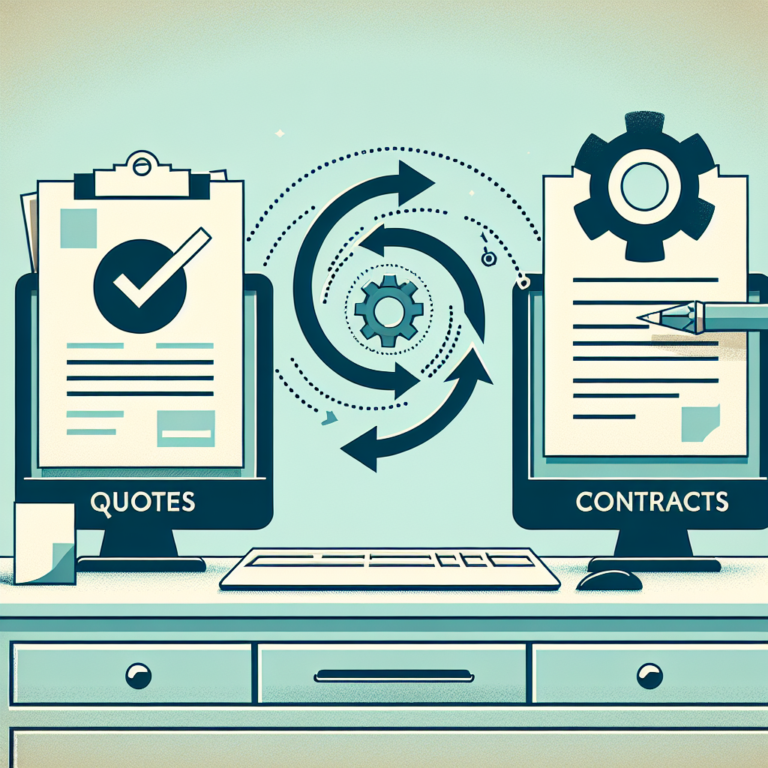 transforming accepted quotes into contracts automatically with freshbooks